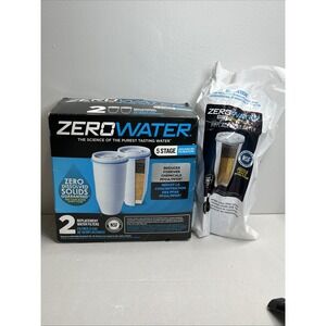 3 Replacement Water Filters Filter for Zero Water ZR-017 Open Box + 1